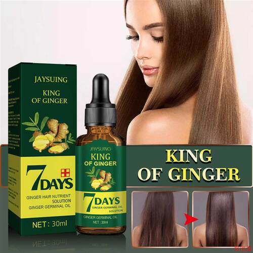 7 Day Ginger Germinal Serum Hair Loss Essence Oil 精油