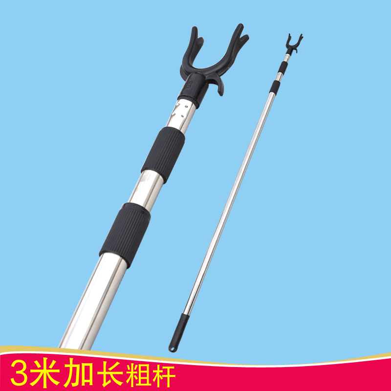 加長三米服裝店關窗伸縮撐衣桿