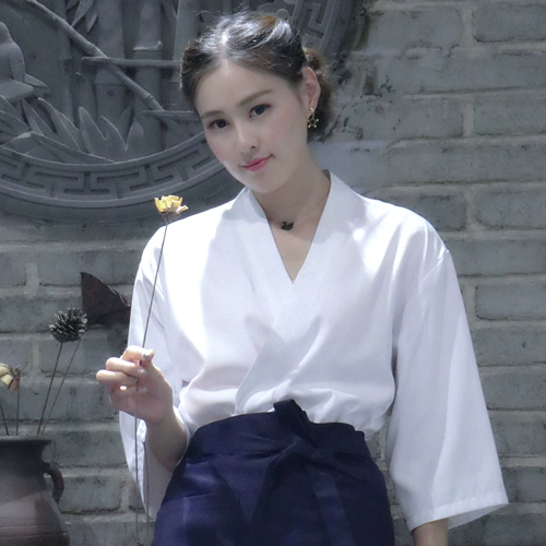 Пользовательский японский официант трудовой наряд ресторан кулинария и короткая кухонная служба мужской суши -суши сервис японского магазина продовольственного магазина шеф -повара