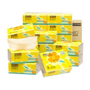 斑布90抽24包3层XS码原生竹浆本色抽纸箱装