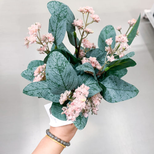 IKEA/宜家仿真花现代简约粉红色