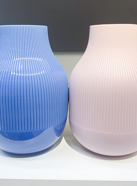 IKEA/宜家简约花瓶陶瓷色釉桌面