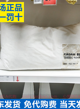 IKEA宜家 费亚达垫芯白色鸭绒靠垫内胆抱枕芯40×65cm50×50