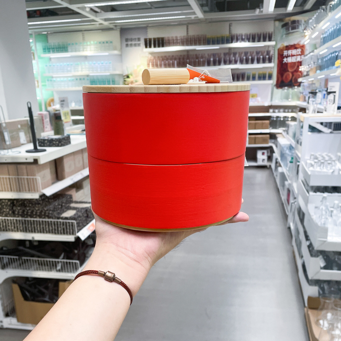 IKEA宜家点心盒喜庆氛围新年限定
