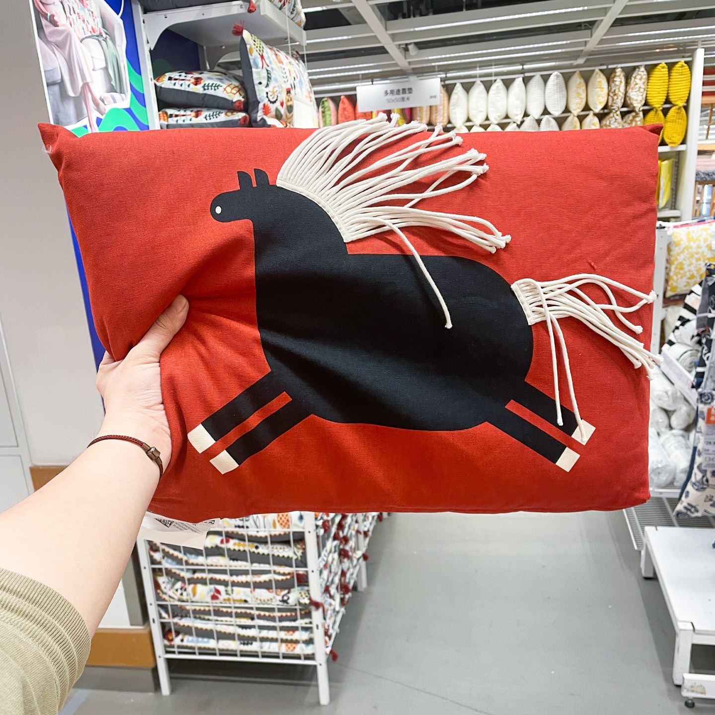 IKEA宜家靠垫新年限定沙发卧室