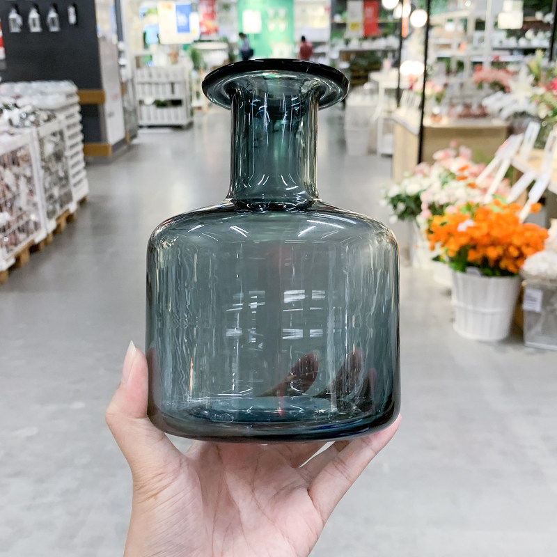 IKEA/宜家简约花瓶玻璃桌面摆设