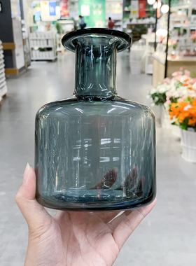 IKEA/宜家简约花瓶玻璃桌面摆设