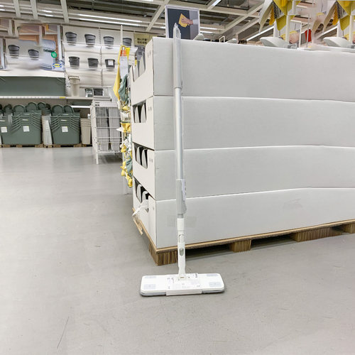 IKEA宜家平板拖把可替换头两用拖