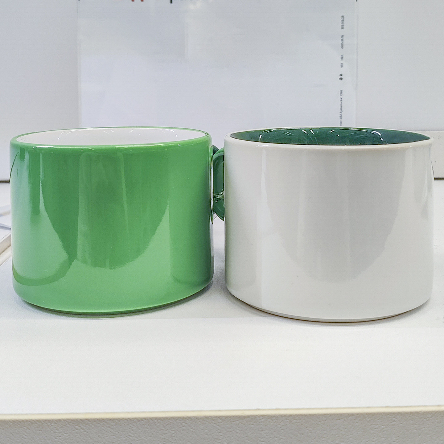 IKEA宜家马克杯咖啡杯石瓷防热