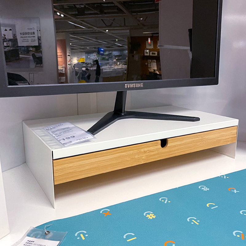 IKEA宜家显示器加高柜