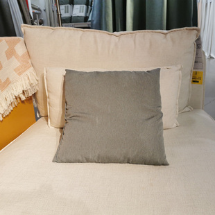 IKEA宜家 夏列格 40x40cm方形 靠垫靠枕抱枕 简约舒适 纯色 多色