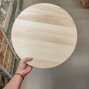 IKEA宜家 思纳达 实木餐桌转盘餐桌中心盘 聚餐分餐 承重强 防滑