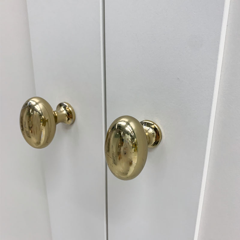 IKEA/宜家 艾纳丽金属铝/黄铜把手 现代北欧风抽屉柜子 柜门拉手