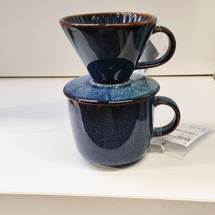 IKEA宜家 格拉德里咖啡滤杯手冲家用石瓷过滤防滴漏咖啡器具配件