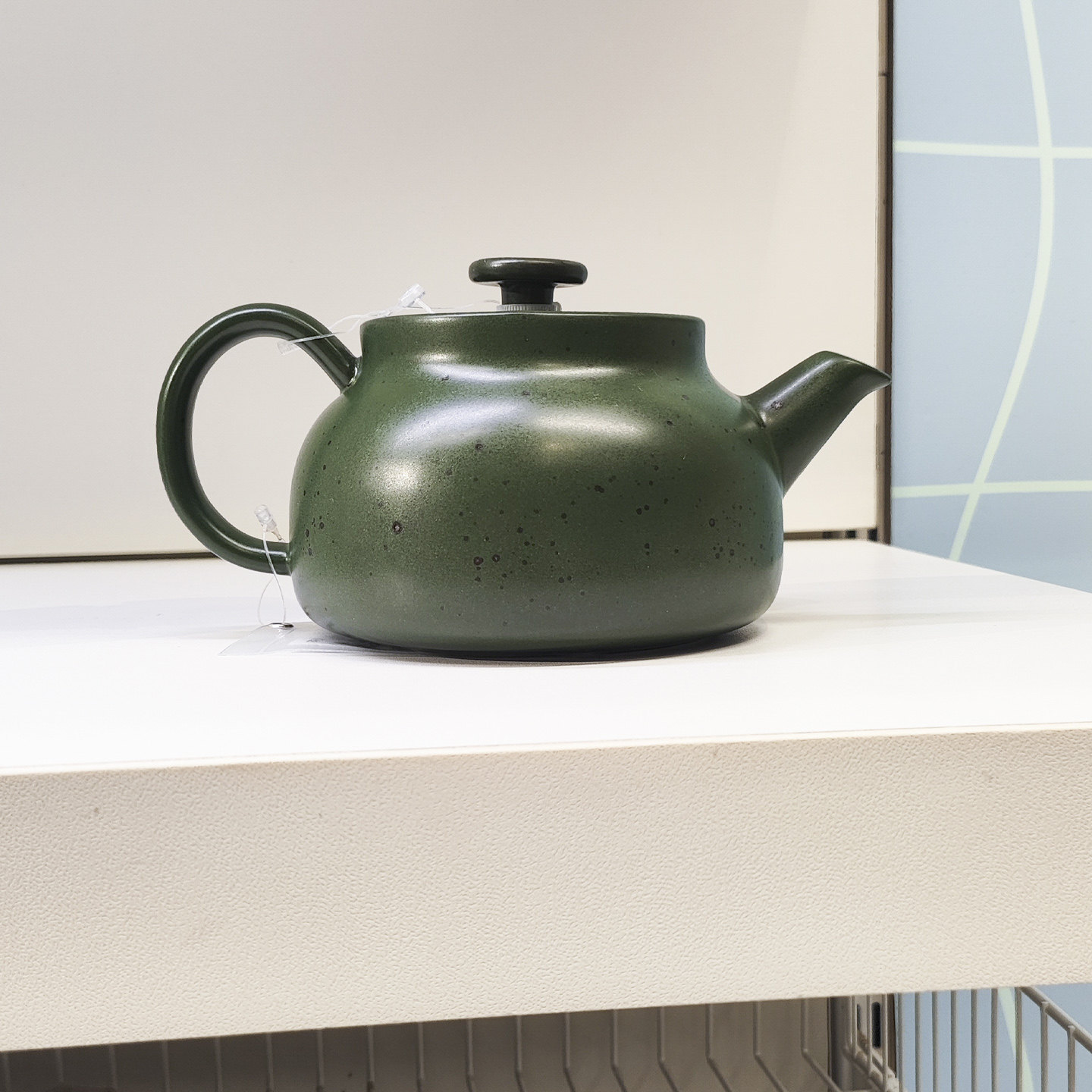 IKEA宜家 胡斯贝洛托茶壶家用耐热防烫倒茶不滴漏日常待客实用