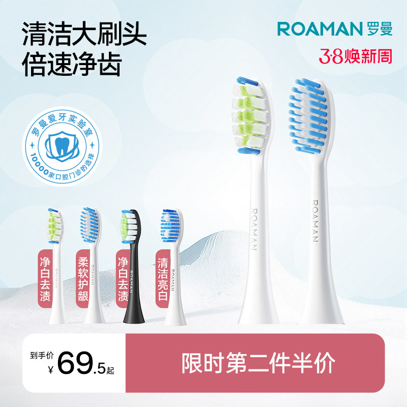 roaman�����綯��ˢˢͷ�ٷ��콢��SC�滻ͷt10xb/t3���ͺ�ͨ�� 77.54Ԫ��2��(��38.77Ԫ/��)