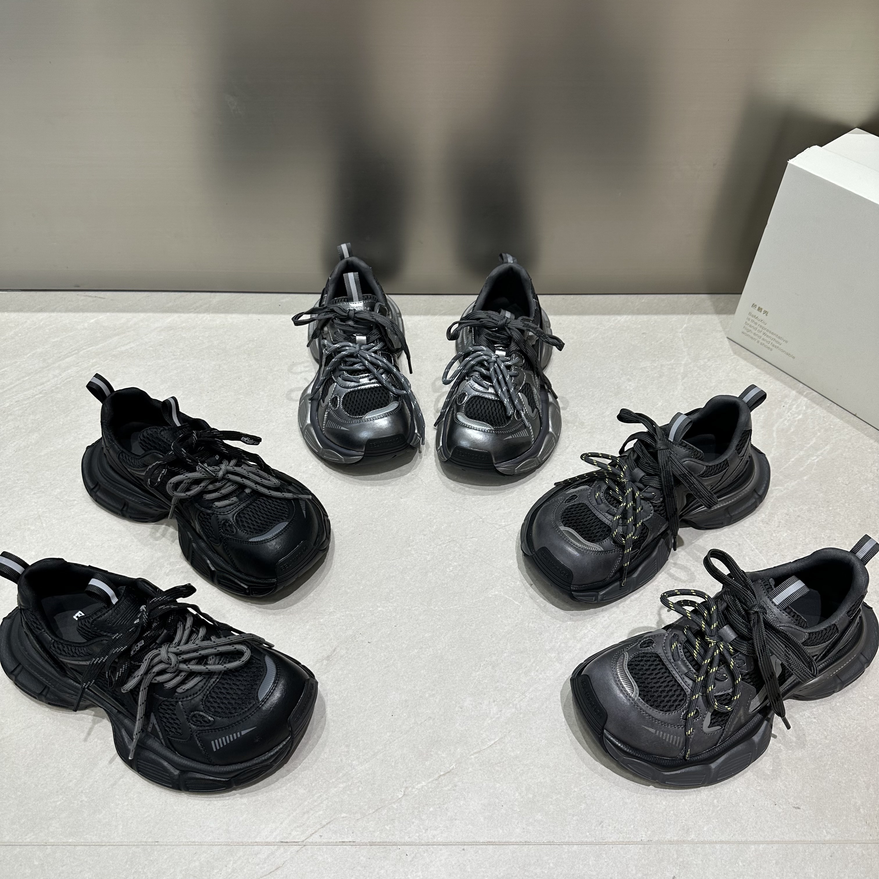 真皮厚底老爹鞋女2025秋季新款网面时尚百搭休闲鞋轻便运动鞋跑鞋