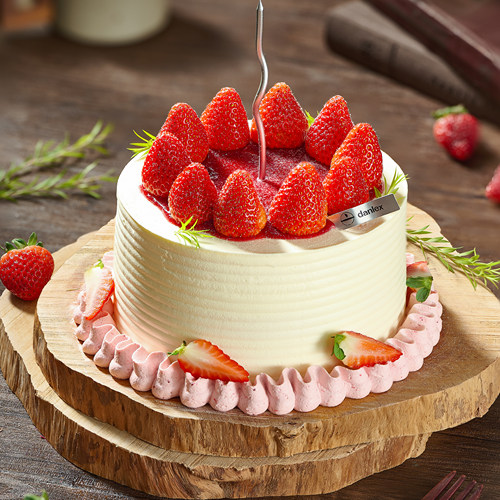 【丹香】青岛丹香10吋小梅好纯动物奶油359元电子生日蛋糕券