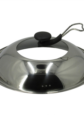 不锈钢锅盖 可立可视半透明玻璃组合加厚锅盖32cm 34cm 36cm 38cm