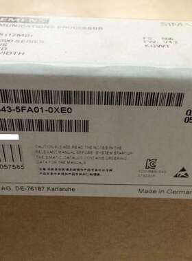 6GK7343-5FA01-0XE0 全新原装6GK7 343-5FA01-0XE0正品现货未开封