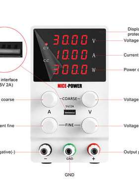 nicepower直流稳压电源SPS3010/305 SPS605/1203四位数显30V10A