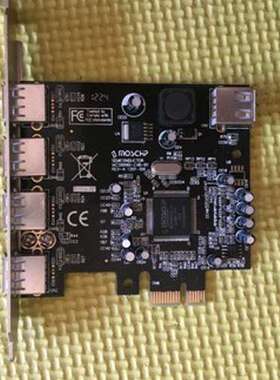 正品西霸台式机PCI-E4口USB2.0扩展卡PCI-E转USB2.0卡MCS9990芯片