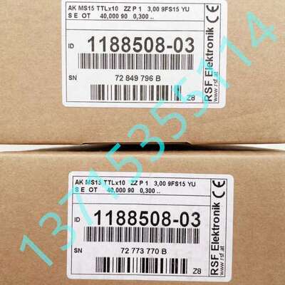 RSF Elektronik 1188508-03 0.300us AK MS15 TTLx10 ZZP1读数头