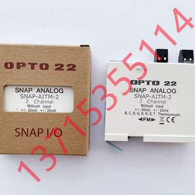 美国OPTO22奥普图 SNAP-AITM-2 OPTO 22 SNAP ANALOG模块