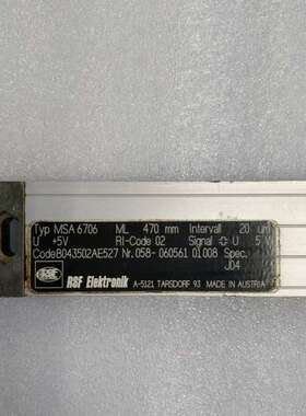 春田谷RSF MSA 6706 ML 470mm 原装拆机光栅尺 议价出售