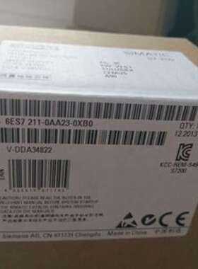 全新6ES7 211-0BA23-0XB0原装CPU221 继电器输出6输入/4输出