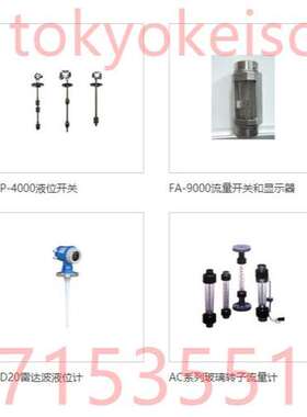 TOKYO KEISO HDT1000 FP-4000 FA-9000/6000流量计液位开关显示器