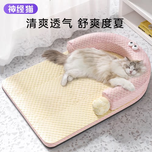 救命！被问号猫咪凉窝萌翻啦~
