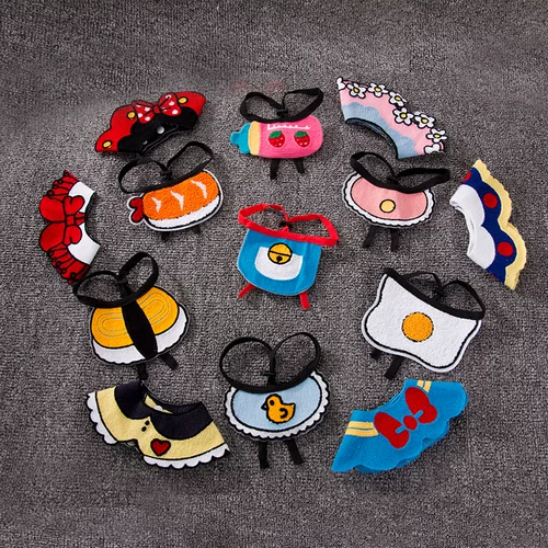 Корейская версия кошачьего рта водяной полотенце Треугольник Шарф Кошачья Универсальная Весна и Осень Пяти -кот -кот, кот, голубо