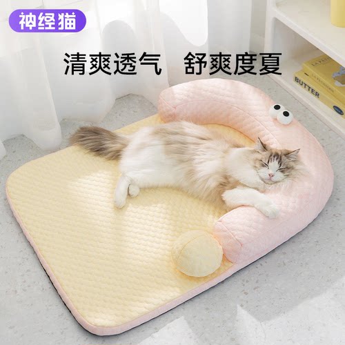 救命！被问号猫咪凉窝萌翻啦~