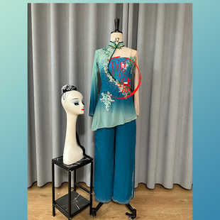 胶州秧歌表演服演出服秧歌舞民族艺考套装定制演出服