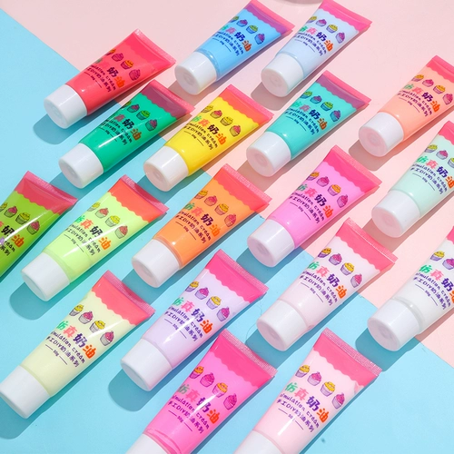 Реалистичный кремовый набор материалов ручной работы, барсетка, чехол для телефона, пенал, аксессуар с аксессуарами, 50 мл, DIY