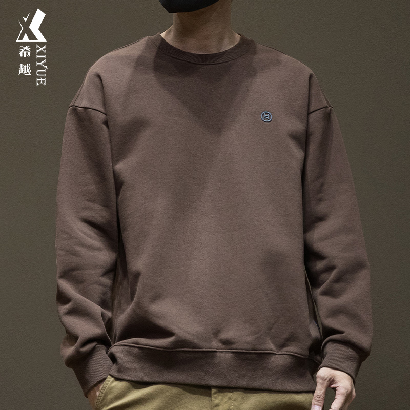 希越重磅440g圆领卫衣打底衫上衣