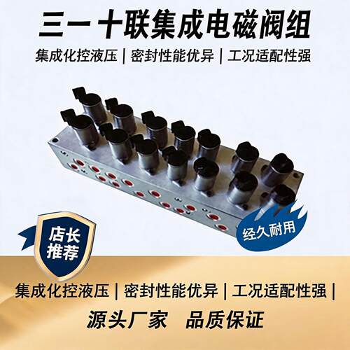 三一十联先导电磁阀SY215/SY235
