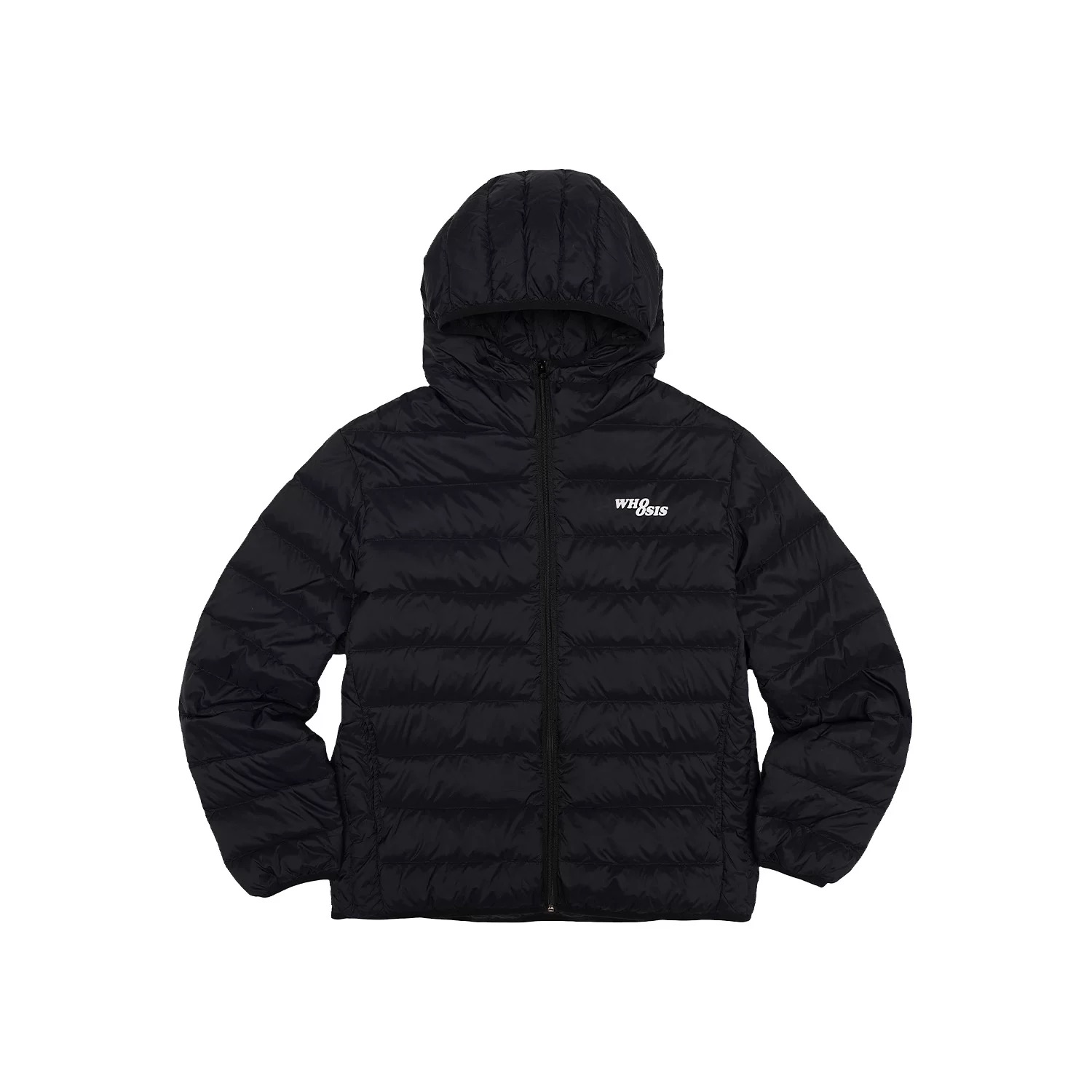 WHOOSIS（不知其名）轻薄排骨连帽羽绒服鸭绒保暖秋冬校园男女