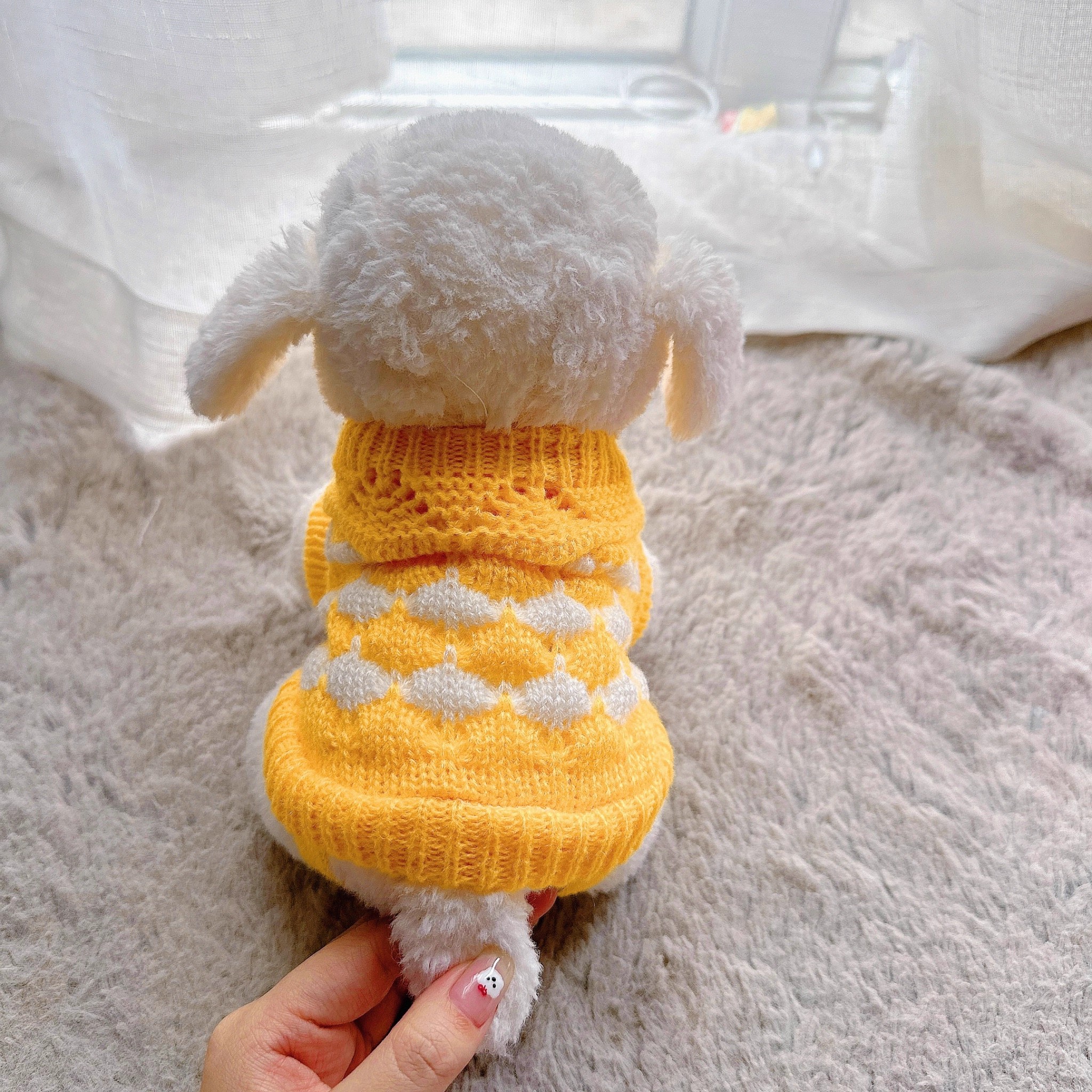 宠物毛衣超小秋冬款xxs比熊泰迪茶杯犬吉娃娃小鹿犬狗狗衣服幼犬