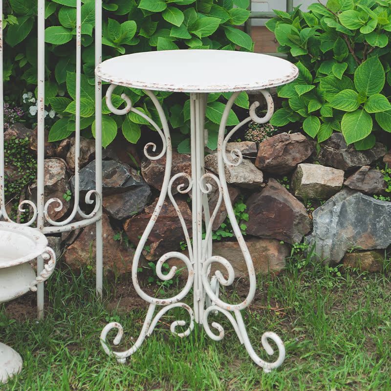 家居做旧欧式简约组装椅子咖啡桌