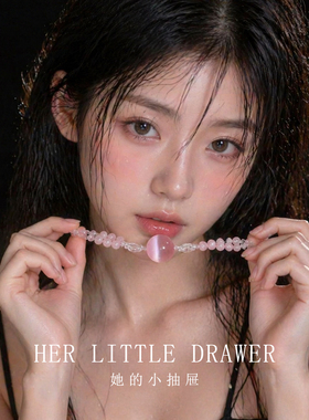 原创小众设计choke口球口塞项链