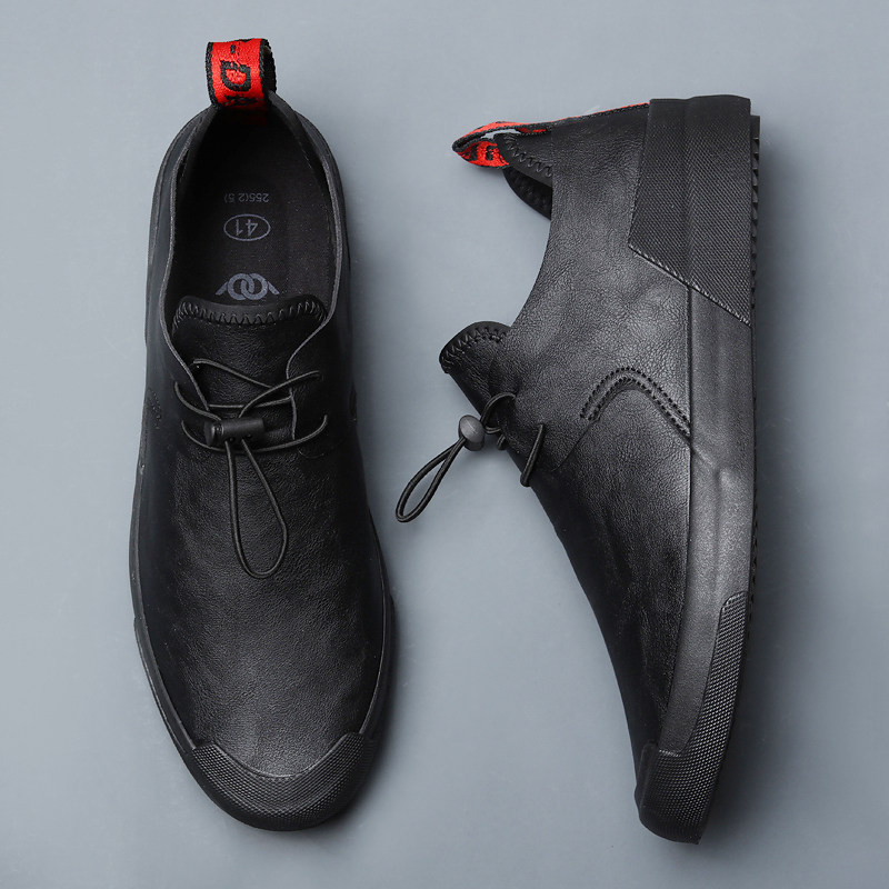 2026年春季新款男鞋低帮单鞋软底透气男鞋子大码运动休闲透气男鞋