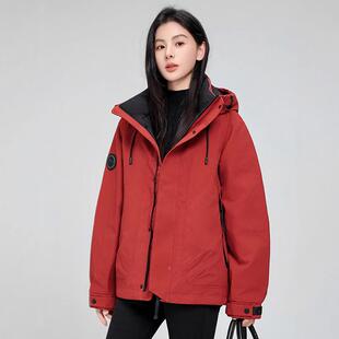 57-8820冲男女同款工装羽绒服男冬士款加厚短款青新年锋保暖