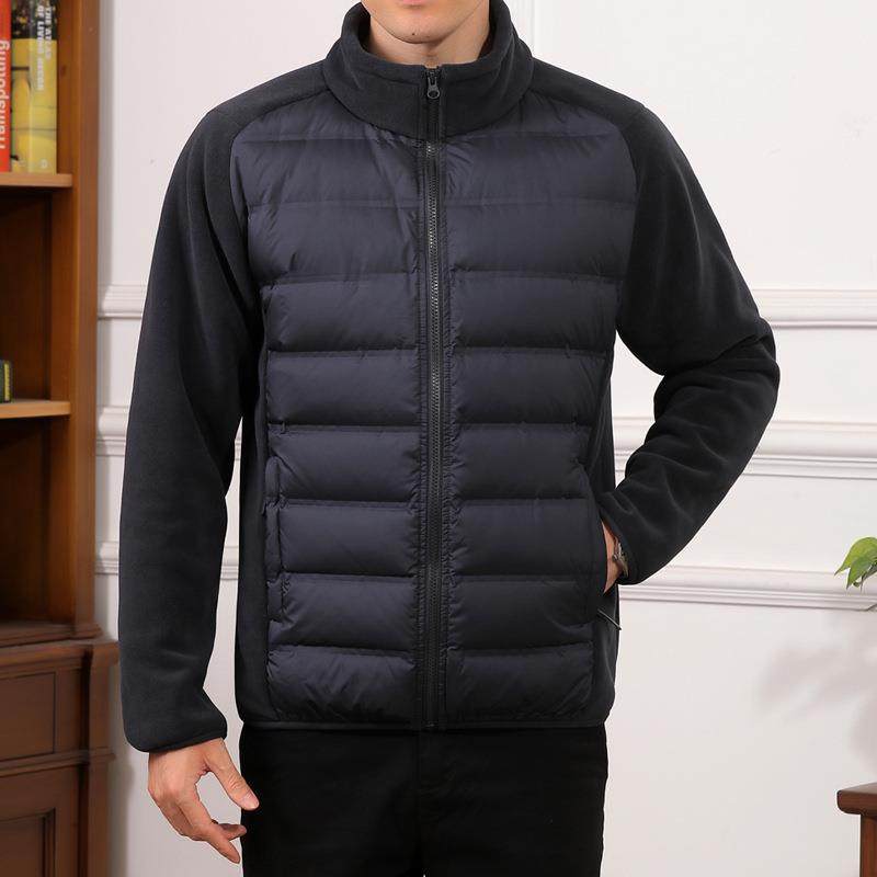 男士外套春秋工冬季新款棉衣连加厚冲4-6012锋帽上衣装潮牌二夹棉