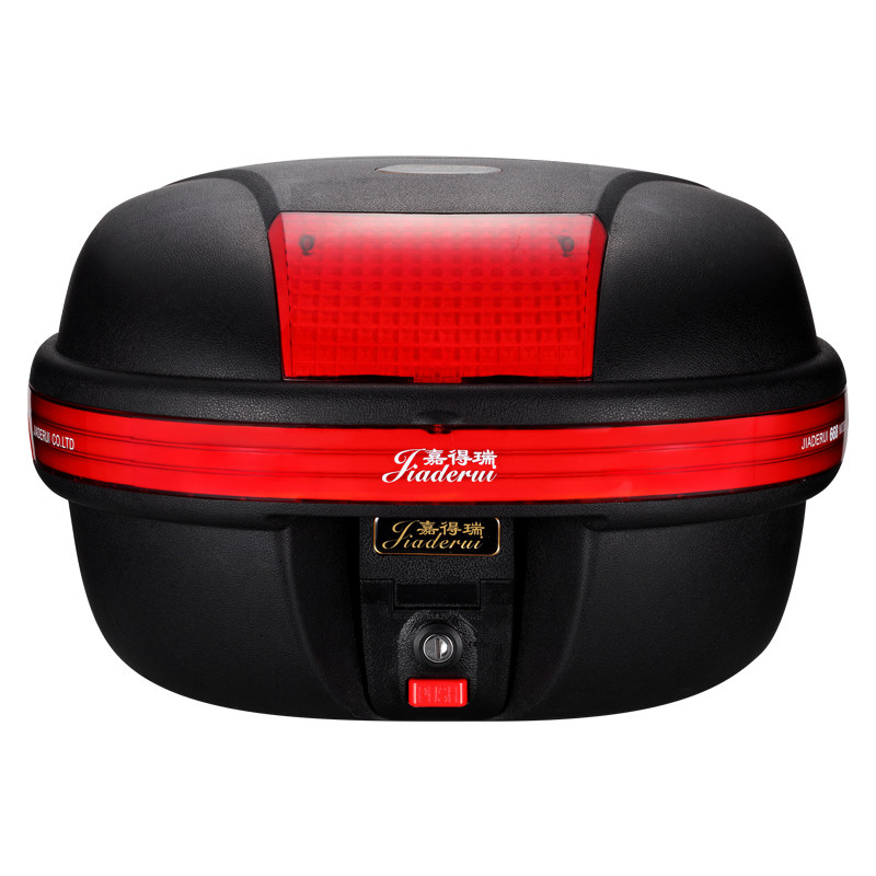 嘉得瑞668摩托车后备箱大号快拆 电动车尾箱通用踏板车工具箱包邮