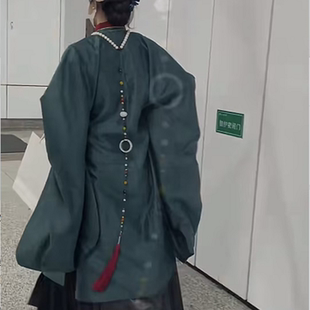 明制汉服配饰超长背云璎珞国风饰品挂件马面裙小红书同款晚明风