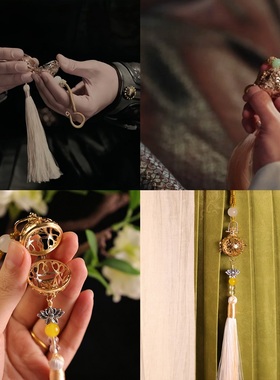 古风汉服新中式国风盘发簪子