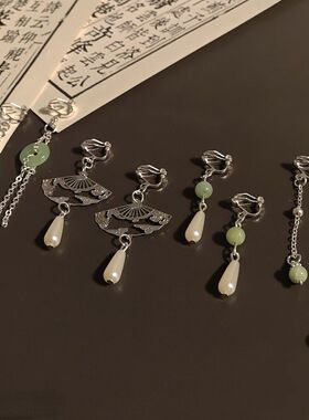 新中式清冷百搭耳夹热销