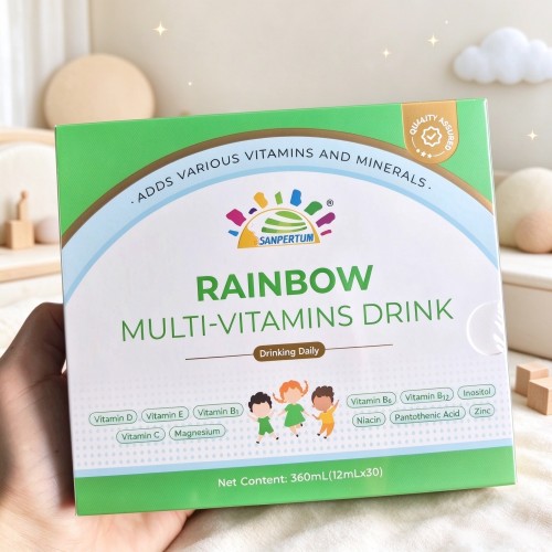 叁佰添儿童多种维生素营养素饮品宝宝儿童液体膳食营养液360ml